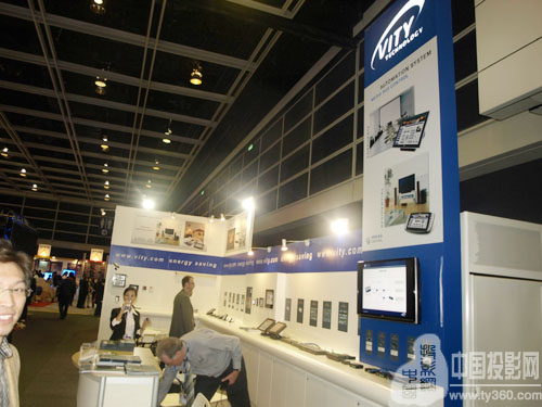 VITY公司Zigbee无线触摸屏亮相InfoComm Asia 08