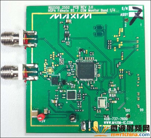 图3. Maxim Femto基站参考设计