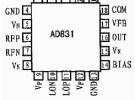 低失真有源混频器AD831的工作原理及应用