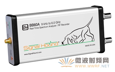 Test Equipment Plus推出实时频谱分析仪和射频记录仪BB60A