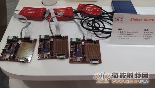 世强展示的SiliconLabs Zigbee Demo