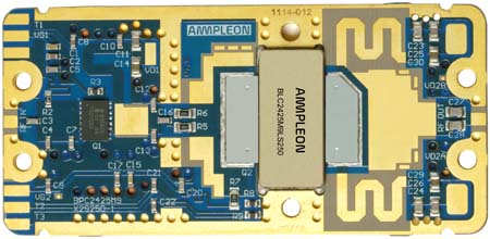 Ampleon推出小尺寸双级250W LDMOS射频功率模块